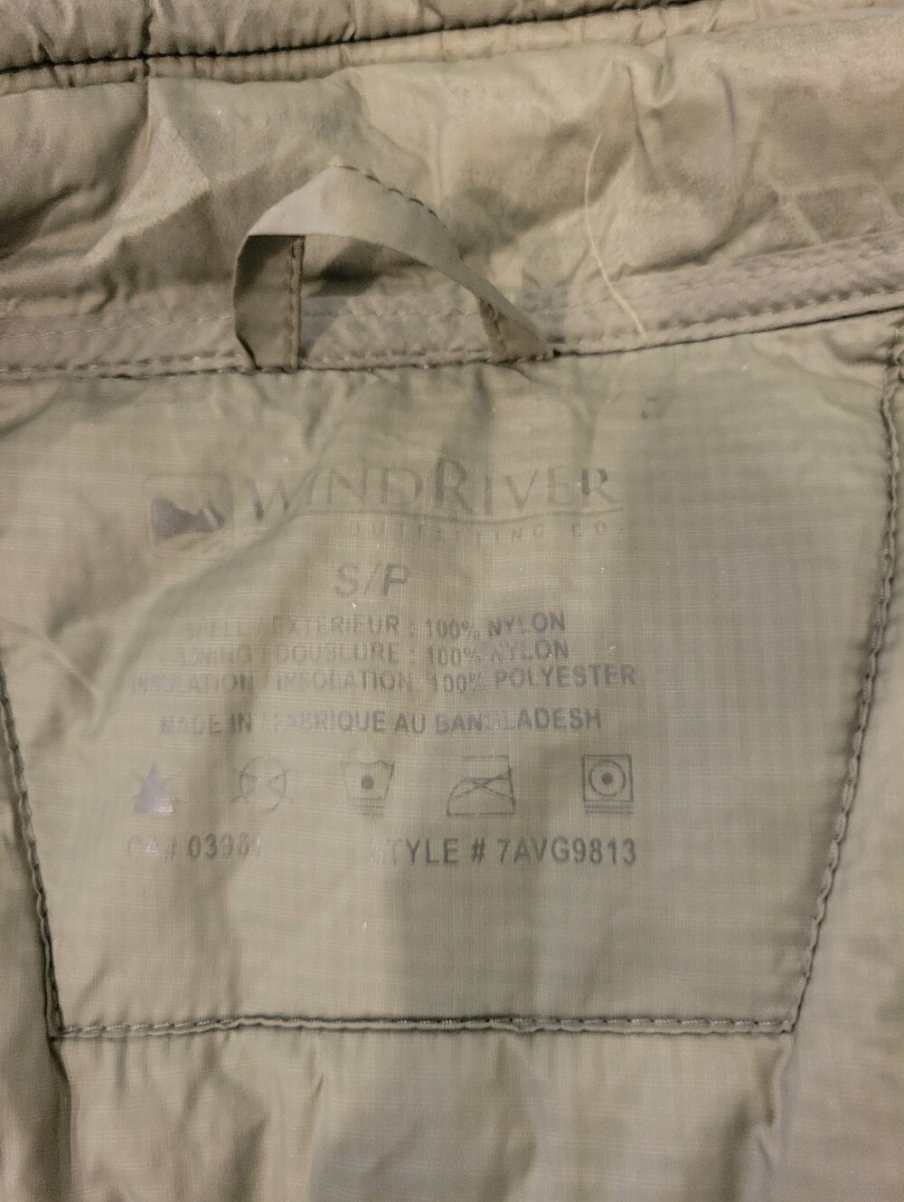 Windriver Light Weight Puffer Jacket S/P - Picture 3 of 9